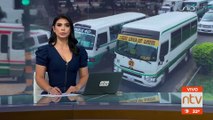 El transporte publico pide levantar el paro indefinido en Santa Cruz