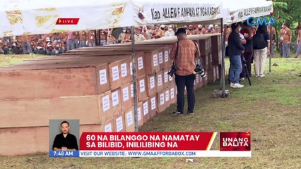 60 na bilanggo na namatay sa Bilibid, inilibing na | UB