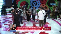 15 delegates ng Filipino Young Leaders Program, bumisita sa GMA Network | UB