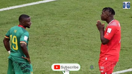 Switzerland's Embolo Doesn't Celebrate after Goal against Cameroon... as He was Born in the Country!
