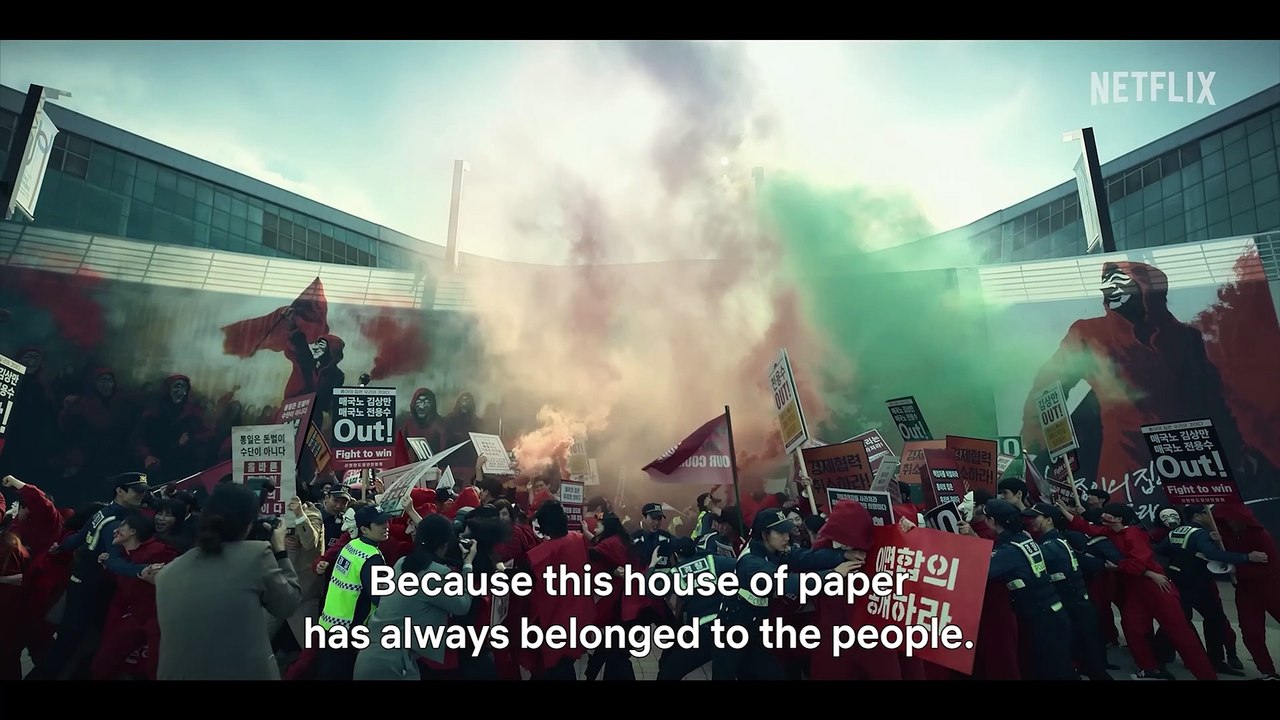 Trailer of Money Heist Korea Joint Economic Area Part 2