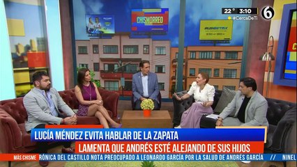 "No quiero hablar de ella": Lucía Méndez evita a Laura Zapata