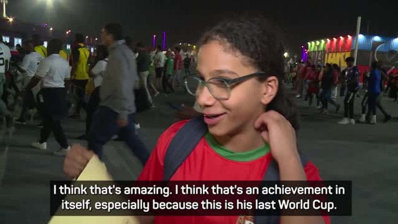 Fans hail Ronaldo the record breaker as Portuga...