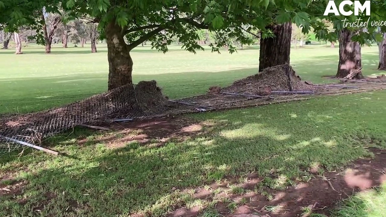Cowra Golf Course flood damage|November, 2022|Cowra Guardian