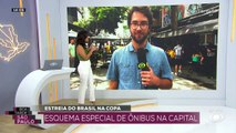 Estreia do Brasil na Copa: esquema especial de ônibus na capital 24/11/2022 21:34:49