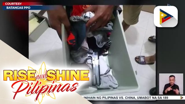 Isang lalaki sa Batangas, nahulihan ng hindi lisensyadong baril