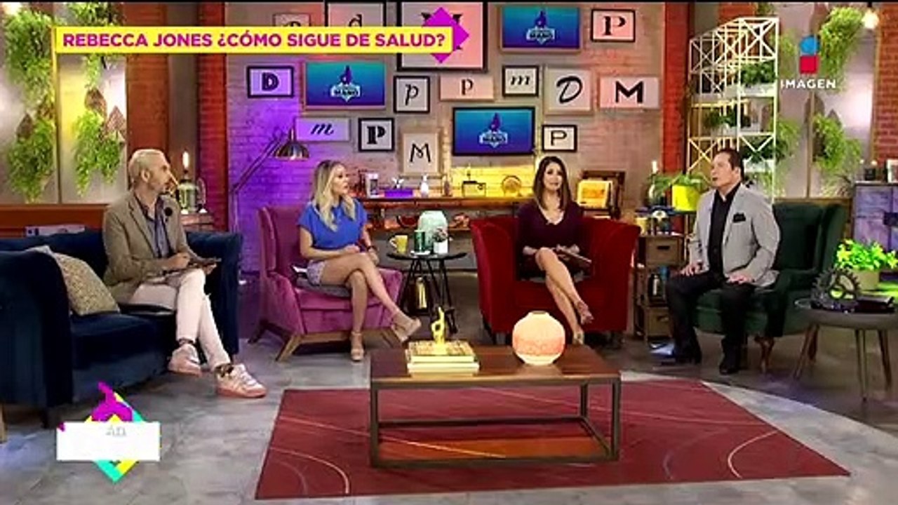 Salud de Rebecca Jones mejora pero no retomará grabaciones