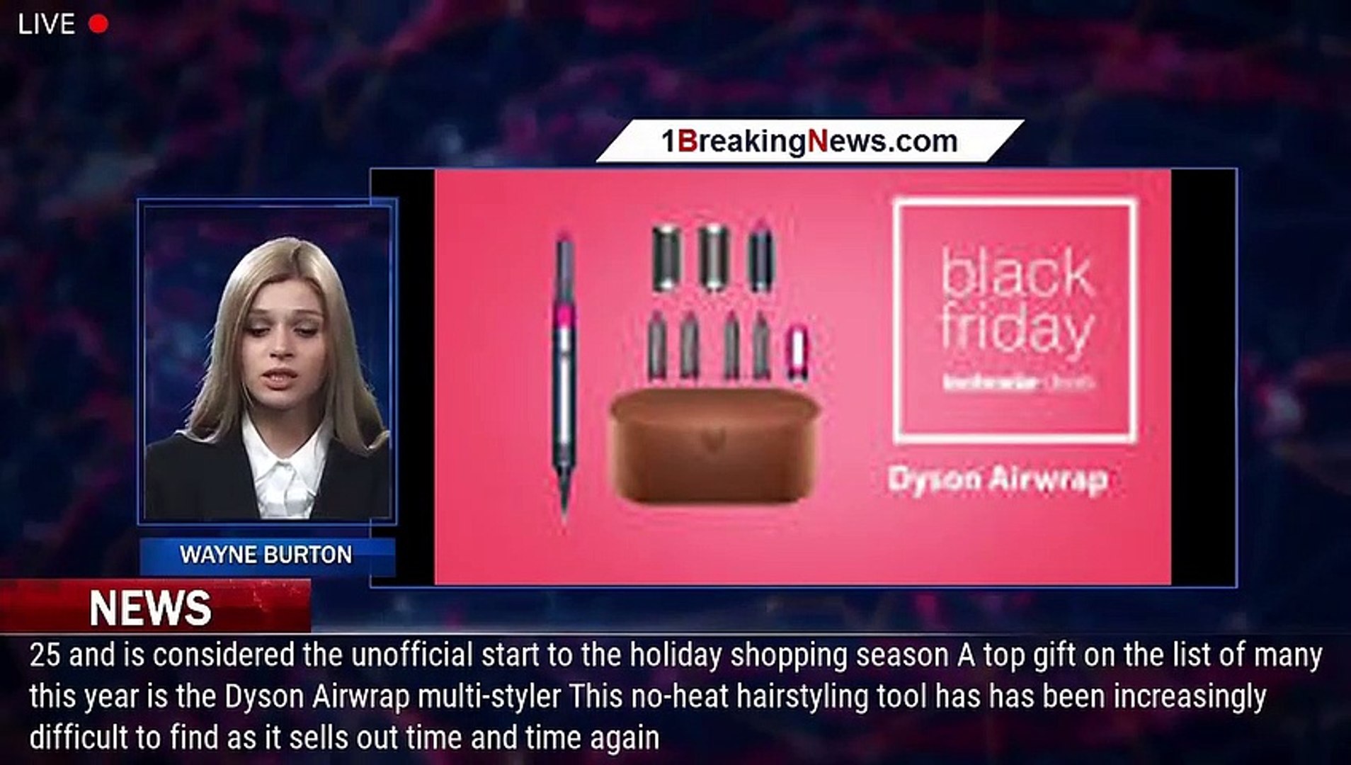 Where can I buy the Dyson Airwrap on Black Friday 2022? - 1breakingnews.com  - video Dailymotion