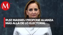 Claudia Ruiz Massieu: “Debemos quitarnos la etiqueta de los partidos”