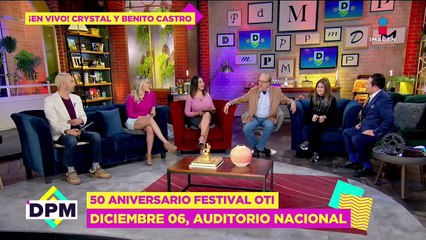 Benito Castro y Crystal nos invitan al 50 aniversario de la OTI