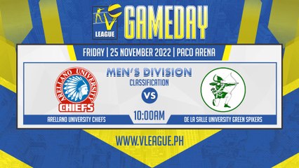 GAME 1 NOVEMBER 25, 2022 | AU vs DLSU | V-League 2022 Collegiate Challenge