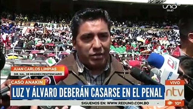 Luz y Álvaro podrán casarse dentro de la cárcel de Obrajes o Chonchocoro