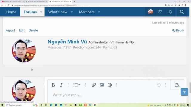 Học tiếng Trung giao tiếp công sở văn phòng bài 2