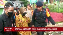 Kemensos Siapkan Pelatihan untuk Korban Gempa Cianjur, Mensos: Saya akan Ajari Buat Bata Tahan Gempa