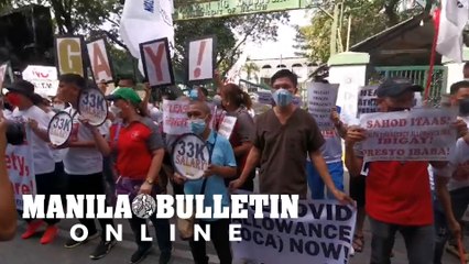 Health workers demand immediate release of Covid-19 benefits