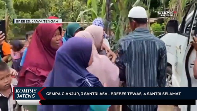 Gempa Cianjur, 3 Santri Asal Brebes Tewas, 4 Santri Selamat