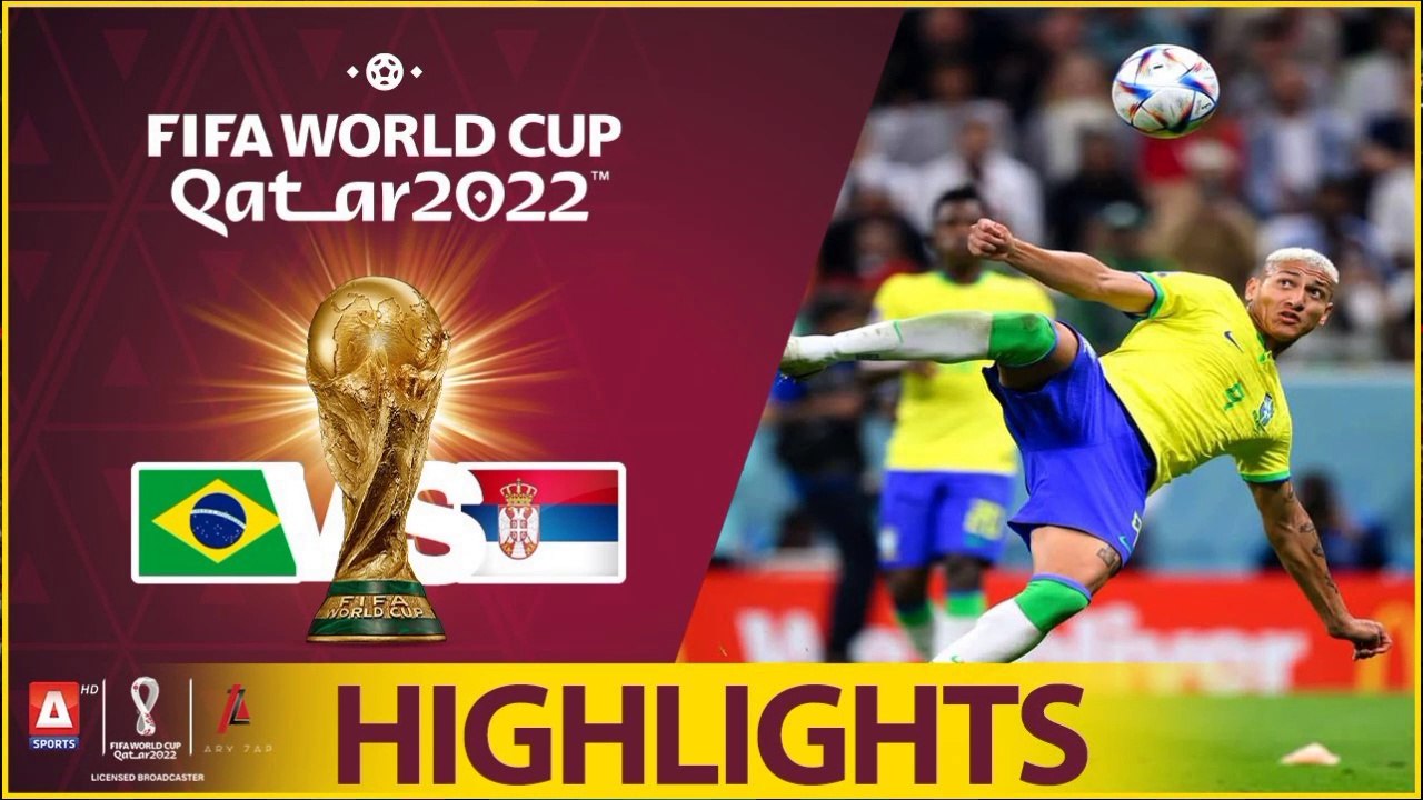 Brazil vs Serbia -  2-0 Highlights & All Goals...