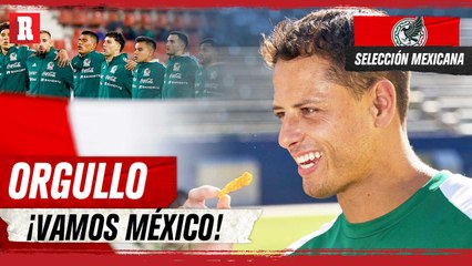 Télécharger la video: CHICHARITO dedicó palabra emotivas al TRI