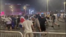Mexicanos y Argentinos se pelearon a golpes - Qatarsis Futbolera