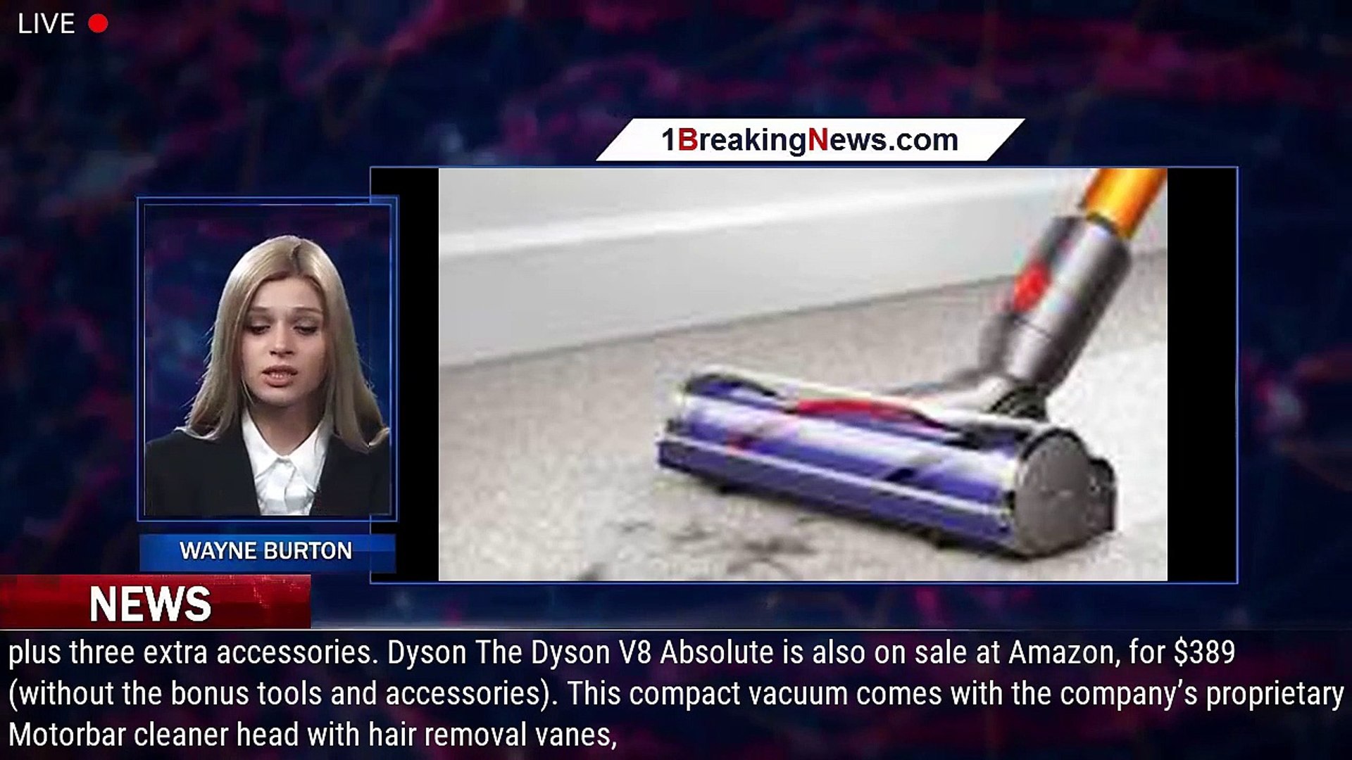 Dyson V8 Absolute Black Friday Deal: Get $150 Off This Powerful Vacuum -  1breakingnews.com - video Dailymotion