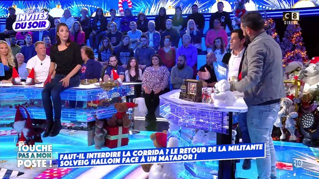 Débat sur la corrida dans TPMP : Colère des internautes après l'intervention ridicule et surjouée d'une pseudo défenseuse des animaux - Le matador Marc Serrano, invité en direct, quitte le plateau