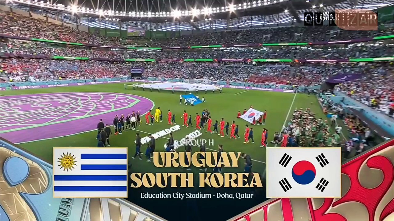 Piala Dunia Uruguay vs Korea Selatan 24 November 2022