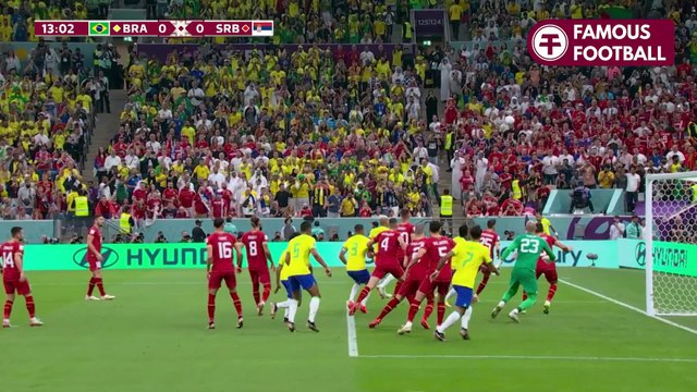 Match Highlights - Brazil 2 vs 0 Serbia - Matchday 16 - World Cup Qatar 2022 | Famous Football
