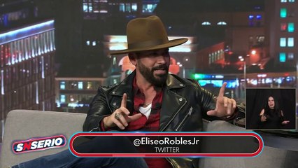 Eliseo Robles Jr ¿Se quedaría sin voz?
