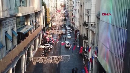 İSTİKLAL CADDESİ'NDE YENİ ÖNLEMLER