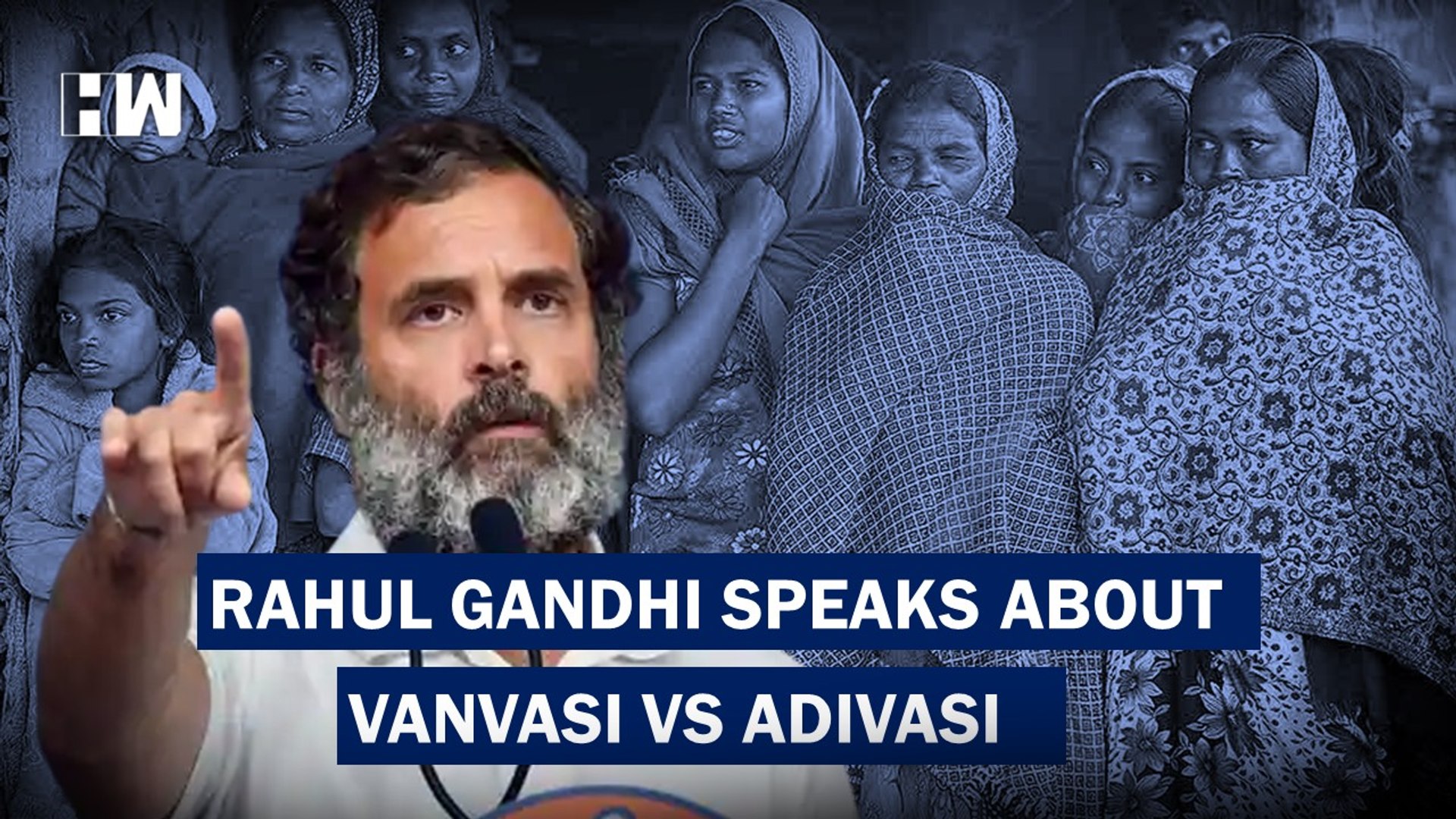 Adivasi' vs 'Vanvasi' Rahul Gandhi Says BJP Wants To Finish Off Tribals By Denying Rights - video Dailymotion