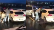 Bakırköy’de trafikte tartıştıkları sürücüye saldırdılar