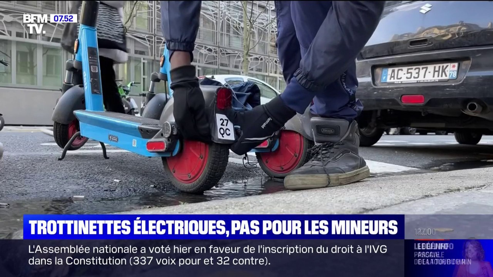 Trottinettes électriques: de nouvelles règles à Paris dès lundi - Vidéo  Dailymotion