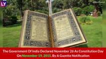 Constitution Day 2022 In India: Date, History, Significance Of The Indian Samvidhan Divas