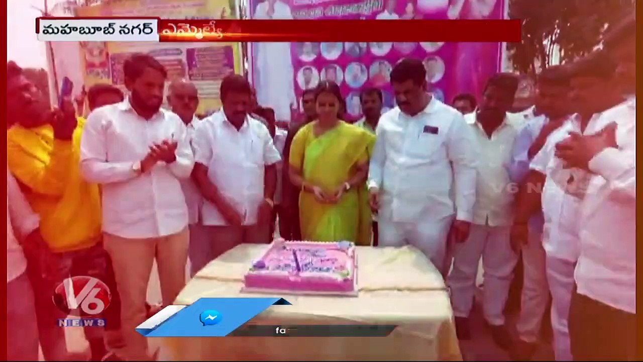 Political Heat In Gadwal TRS Party | TRS MLA vs ZP Chairperson | Mahabubnagar | V6 News