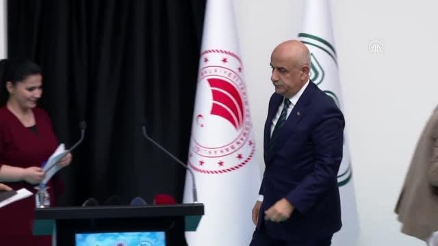 Kirişci: Tarım gibi, tarımın ayrılmaz bir unsuru olan su konusu da bizim için bir milli güvenlik meselesidir