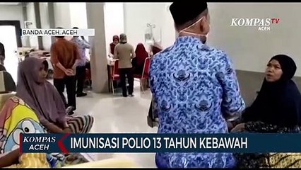 Pidie Segera Imunisasi Polio Usia 13 Tahun kebawah