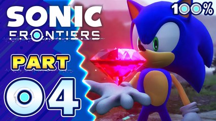Sonic Frontiers Walkthrough Part 4 ◎ 100% ◎ (PS5, PS4) Kronos Island