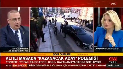 MHP'li Yönter'den 6'lı masa yorumu: Aday çıkarabilecekleri konusunda şüphem var