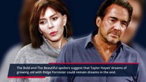 The Bold and The Beautiful Spoilers_ Ridge Moves Out- Taylor Left Alone With Sha