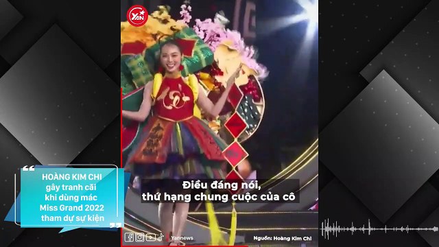 TikToker Hoàng Kim Chi gây tranh cãi: Lấy mác Miss Grand 2022 đi dự sự kiện