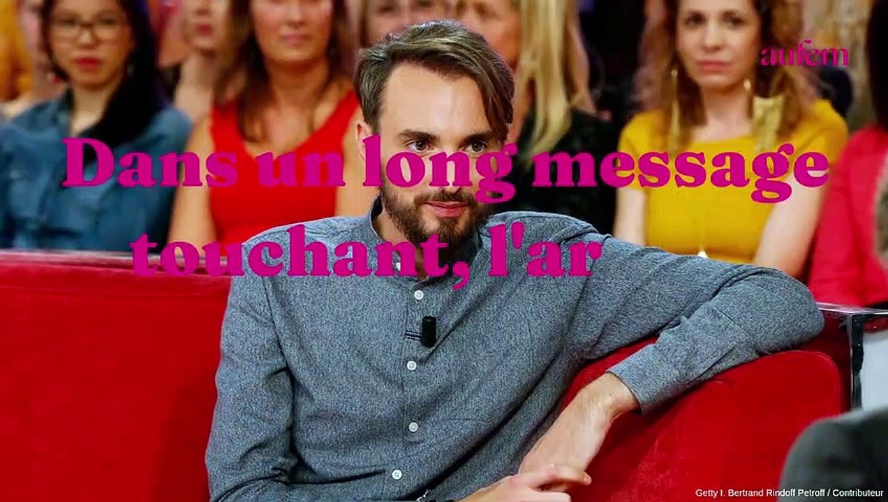 Christophe Willem en deuil : le chanteur, ému, annonce la mort d'un être cher