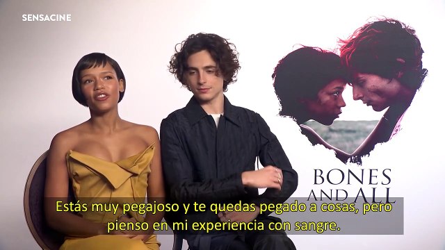 Entrevista 'Hasta los huesos: Bones and All' - Timothée Chalamet y Taylor Russell