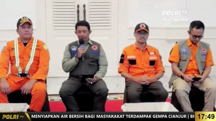 Konpers BNPB Terkait Update Penanganan Bencana Gempa di Cianjur