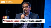 Tepati janji manifesto anda, TI-M beritahu PM