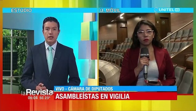 Asambleístas instalan vigilia en el hemiciclo de la ALP ante fracaso del tratamiento de la ley del Censo