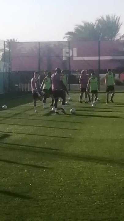 Entraînement des Diables rouges ce vendredi