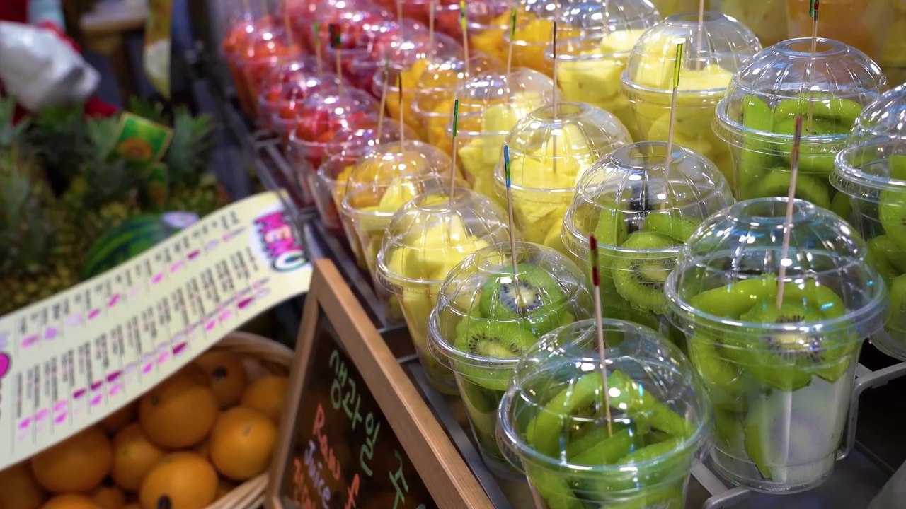 Fruit Juice - Korean Street Food