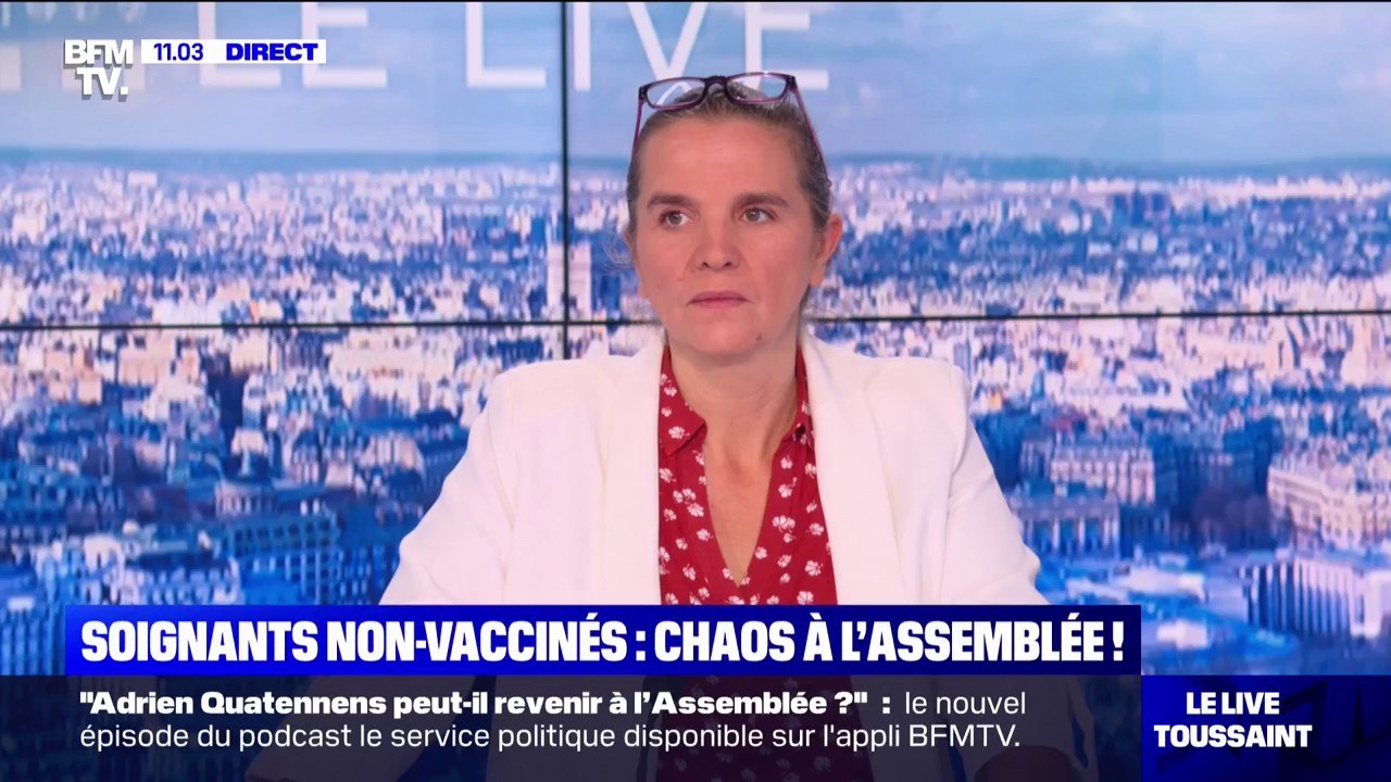 Réintégration des soignants non-vaccinés: Caroline Fiat (députée LFI) juge "inadmissible" l'obstruction de la majorité