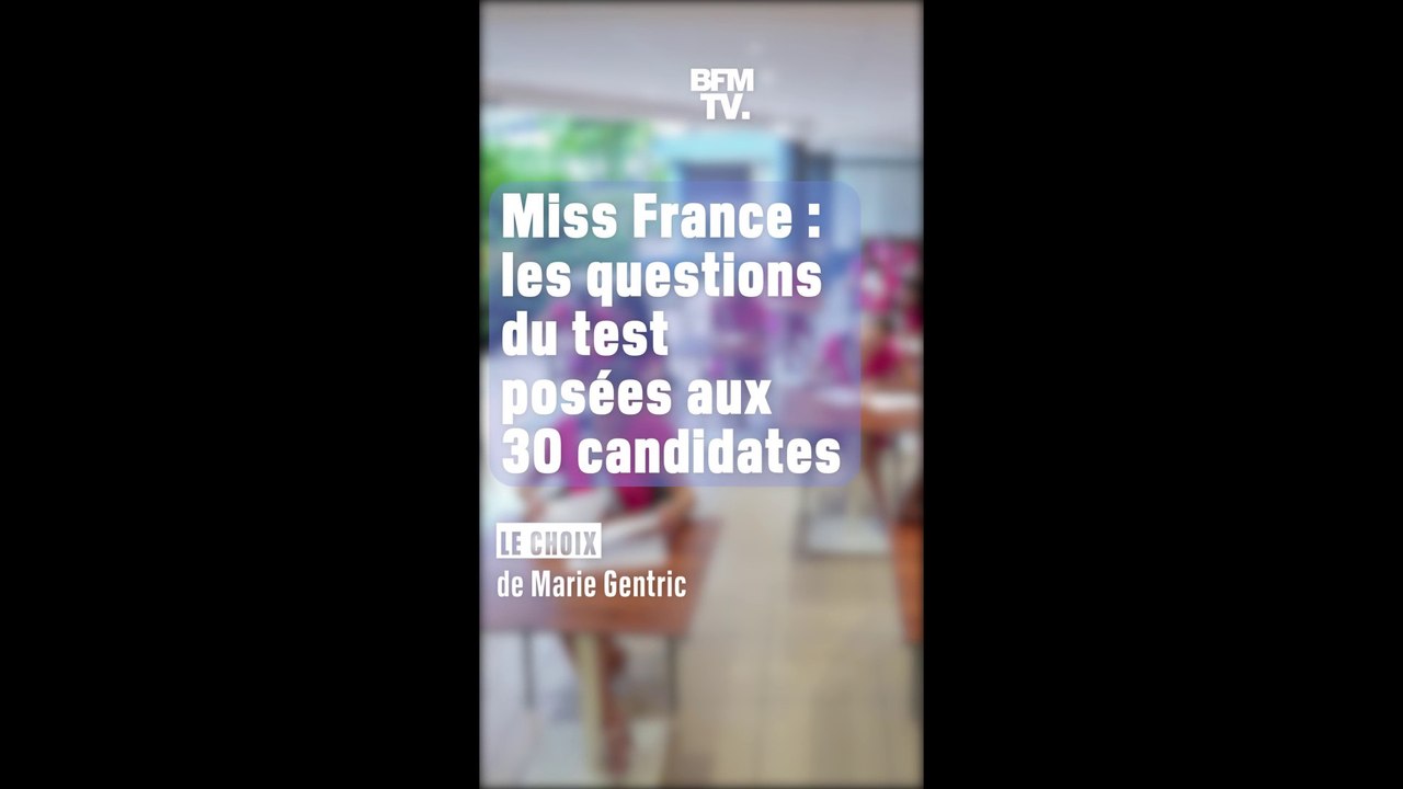 Miss France 2023: sauriez-vous répondre au test de culture générale des candidates ?