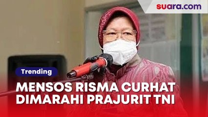 Mensos Risma Curhat Dimarahi Prajurit TNI saat Kunjungi Lokasi Gempa Cianjur: Enggak Terima Aku
